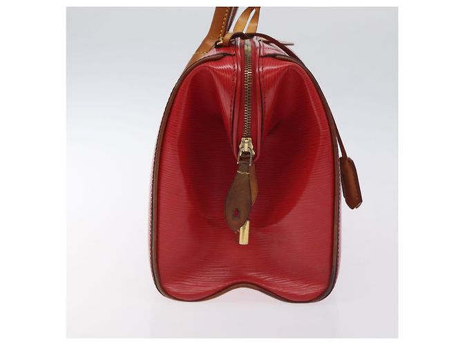 LOUIS VUITTON Borsa a Mano Epi Dock PM Rossa M93246 LV Auth 129848 Rosso - vista 3