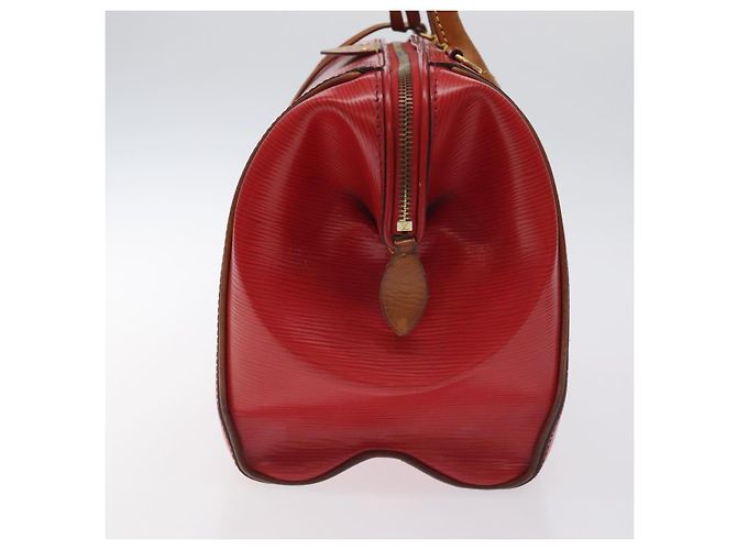 LOUIS VUITTON Borsa a Mano Epi Dock PM Rossa M93246 LV Auth 129848 Rosso - vista 4