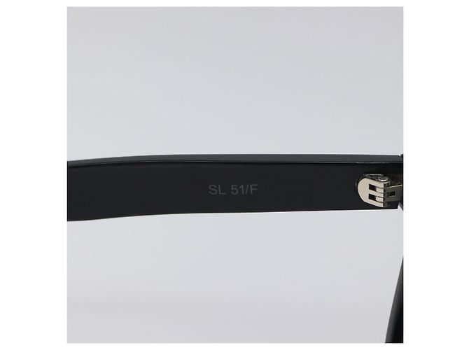 Occhiali da sole SAINT LAURENT Plastica Nera Auth BA3984 Nero - vista 11