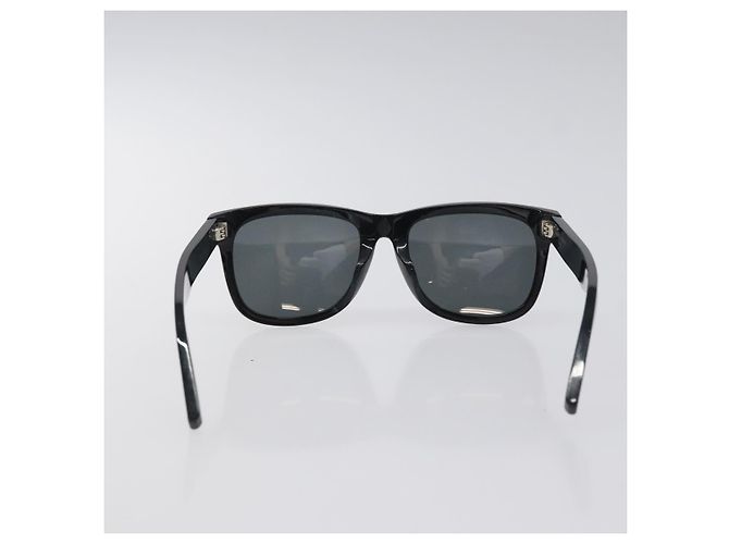 Occhiali da sole SAINT LAURENT Plastica Nera Auth BA3984 Nero - vista 3