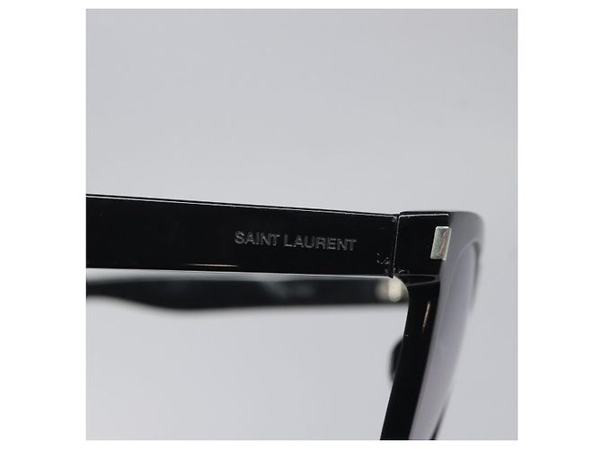Occhiali da sole SAINT LAURENT Plastica Nera Auth BA3984 Nero - vista 8