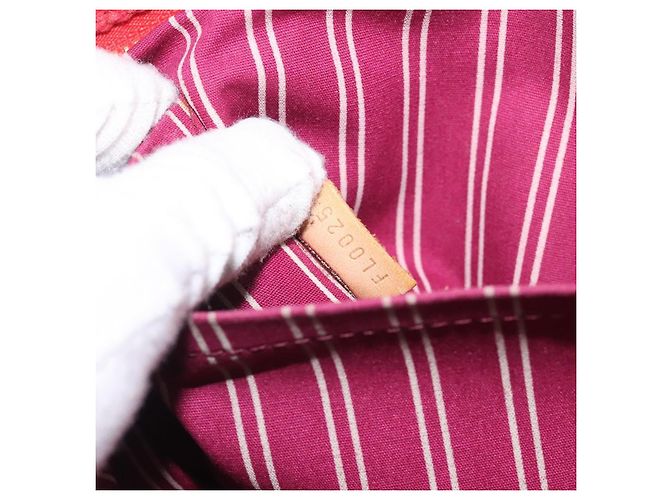 LOUIS VUITTON Antigua Cabas PM Borsa Tote Canvas Rossa M40037 LV Auth ep9539 Rosso - vista 12