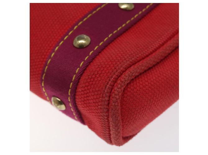 LOUIS VUITTON Antigua Cabas PM Borsa Tote Canvas Rossa M40037 LV Auth ep9539 Rosso - vista 15