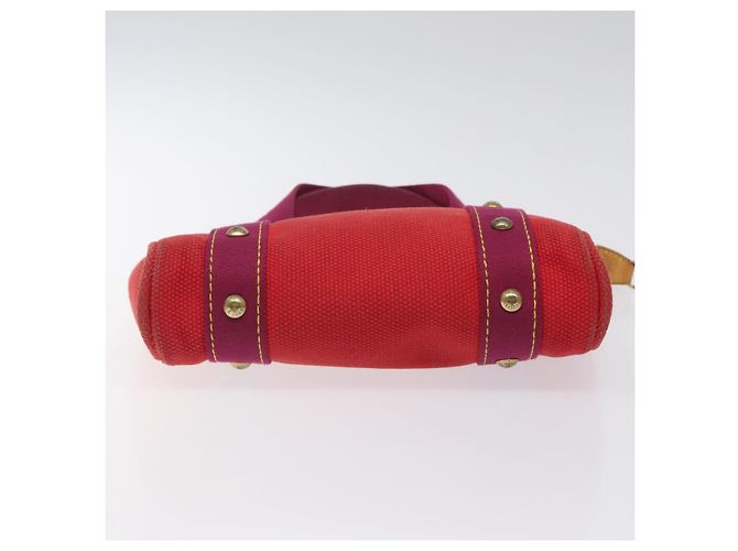 LOUIS VUITTON Antigua Cabas PM Borsa Tote Canvas Rossa M40037 LV Auth ep9539 Rosso - vista 5
