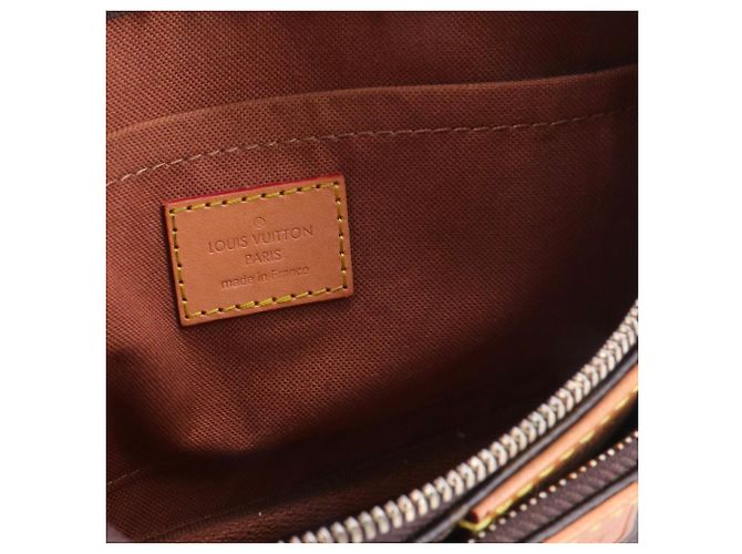LOUIS VUITTON - Borsa a tracolla Multi pochettes accessori Louis Vuitton in tela monogrammata Marrone - vista 8