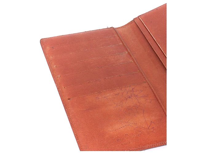 LOUIS VUITTON - Scheckbuchhalter Louis Vuitton aus monogrammiertem Canvas Braun - Ansicht 4
