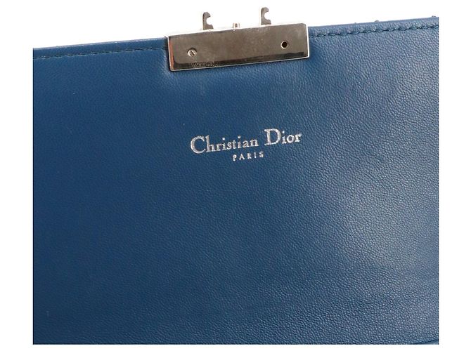 DIOR - Bolsa de ombro Miss Dior em python azul-cinza - vista 7