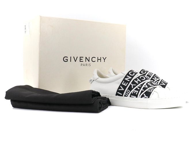 GIVENCHY - Sneakers Givenchy in pelle bianca (T38) Bianco - vista 6