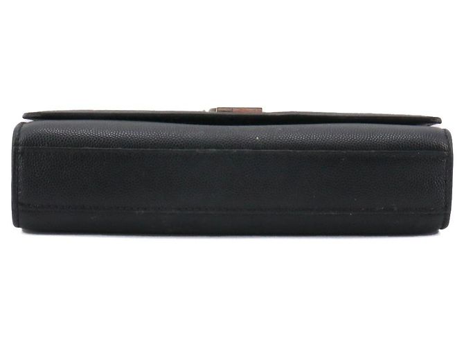 SAINT LAURENT - Saint Laurent Kate Small shoulder bag in black grained leather - view 4