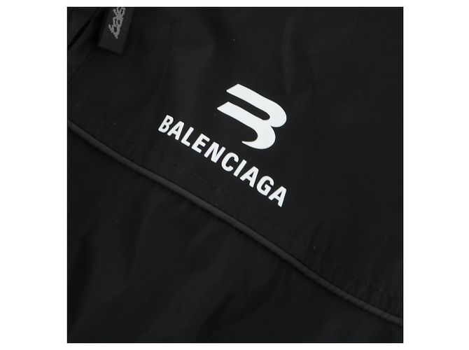 BALENCIAGA - Schwarze Nylonjacke (XS) - Ansicht 2