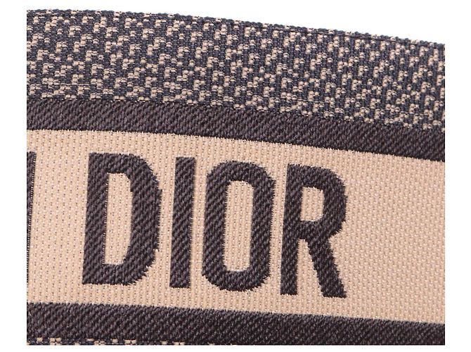 DIOR - Dior D-Major Stiefel aus khakifarbenem Canvas (Größe 39) - Ansicht 6