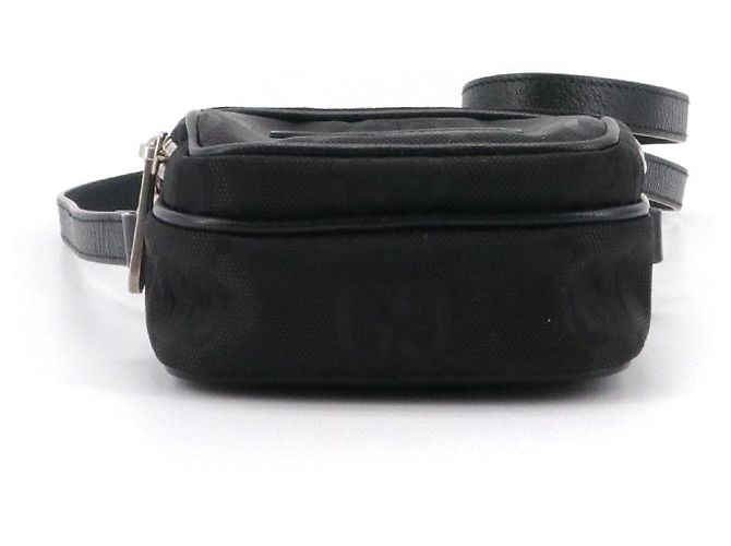 GUCCI - Borsa a spalla mini Gucci Off The Grid in tela monogrammata nera Nero - vista 3