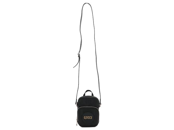 GUCCI - Borsa a spalla mini Gucci Off The Grid in tela monogrammata nera Nero - vista 4