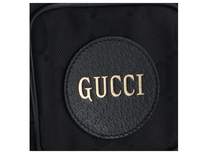 GUCCI - Borsa a spalla mini Gucci Off The Grid in tela monogrammata nera Nero - vista 5