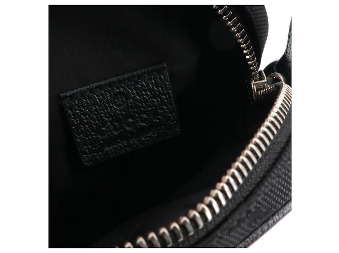 GUCCI - Borsa a spalla mini Gucci Off The Grid in tela monogrammata nera Nero - vista 8
