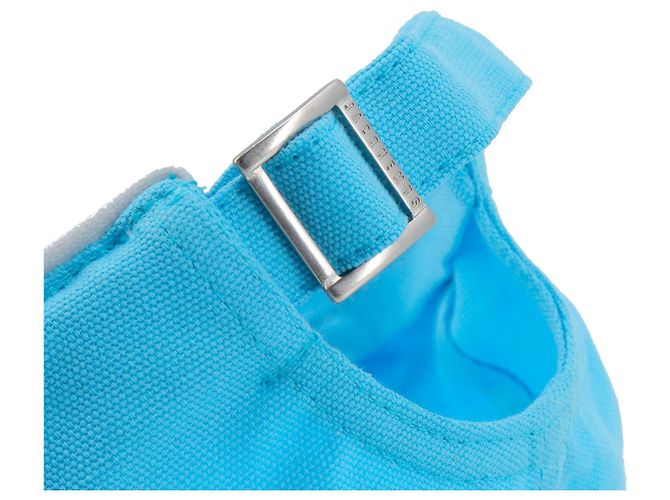 JACQUEMUS - Il cappello Bricolo Jacquemus in cotone blu (T58) - vista 4