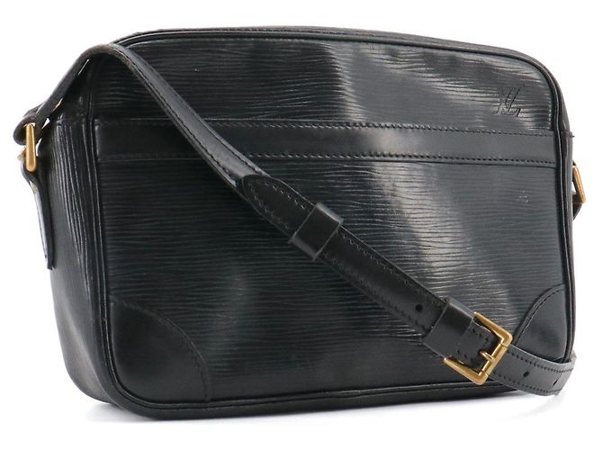 LOUIS VUITTON - Borsa a spalla Trocadéro Louis Vuitton in pelle Epi nera Nero - vista 2