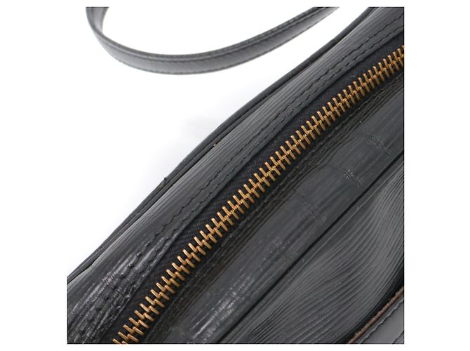 LOUIS VUITTON - Borsa a spalla Trocadéro Louis Vuitton in pelle Epi nera Nero - vista 7