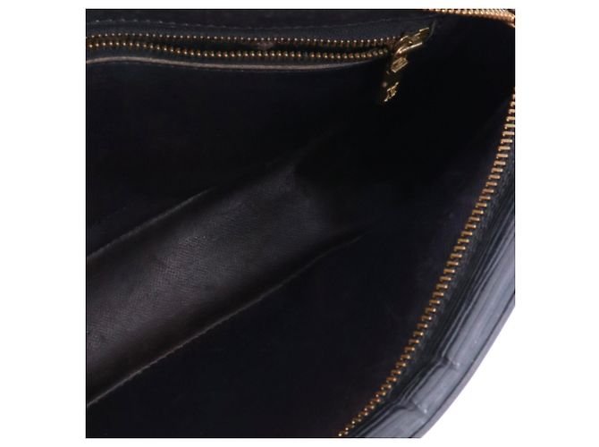 LOUIS VUITTON - Borsa a spalla Trocadéro Louis Vuitton in pelle Epi nera Nero - vista 9