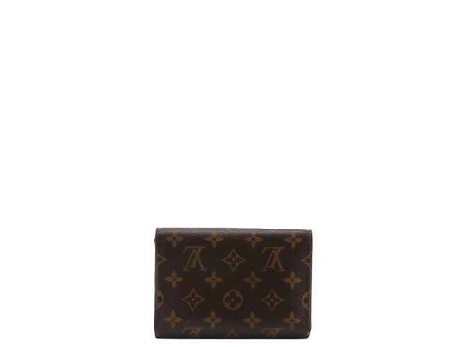 LOUIS VUITTON - Cartera Trésor Louis Vuitton en lona monogramada Castaño - vista 2