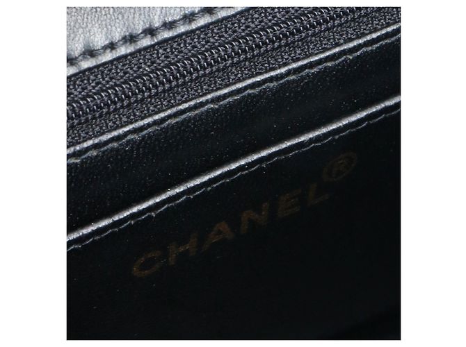 CHANEL - Borsa a spalla Chanel Timeless Mini Square so black in pelle nera Nero - vista 10