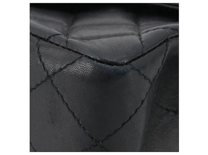 CHANEL - Borsa a spalla Chanel Timeless Mini Square so black in pelle nera Nero - vista 9