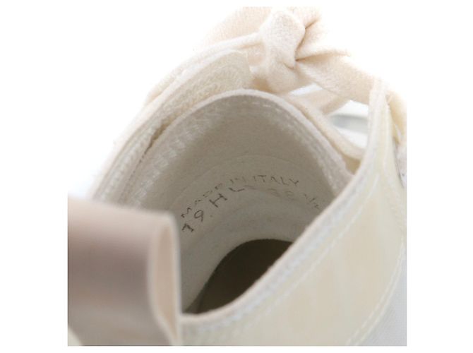 DIOR - B23 Dior Sneakers aus grauem schrägem Canvas (Größe 38,5) Weiß - Ansicht 7