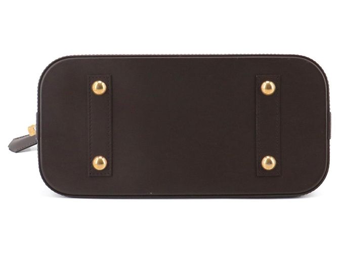 LOUIS VUITTON - Bolsa Louis Vuitton Alma PM em canvas xadrez ébano - vista 4