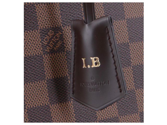LOUIS VUITTON - Bolsa Louis Vuitton Alma PM em canvas xadrez ébano - vista 5