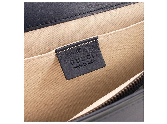 GUCCI - Borsa a spalla Cat Lock Gucci in pelle decorata con ricami Multicolore - vista 10