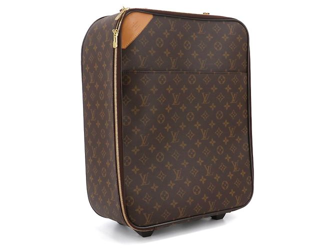 LOUIS VUITTON - Valigia Pégase 50 Louis Vuitton in tela monogrammata Marrone - vista 2