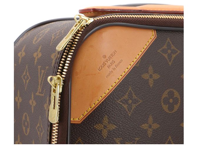 LOUIS VUITTON - Valigia Pégase 50 Louis Vuitton in tela monogrammata Marrone - vista 3