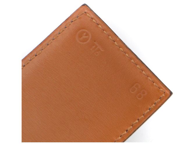 HERMÈS - Hermès Collier de Chien Gürtel aus schwarzem Leder (T70) - Ansicht 7
