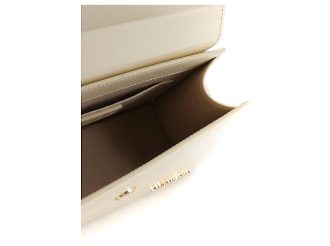 JACQUEMUS - Borsa a spalla Jacquemus Grand Chiquito in pelle beige - vista 6