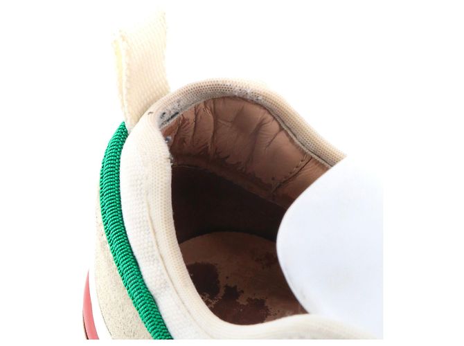 CHLOÉ - Sonnie Chloé Sneaker aus beigem Leder (T37) - Ansicht 6