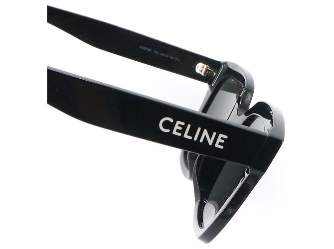 CELINE - Monochroms 03 Occhiali da sole Céline in acetato nero - vista 3