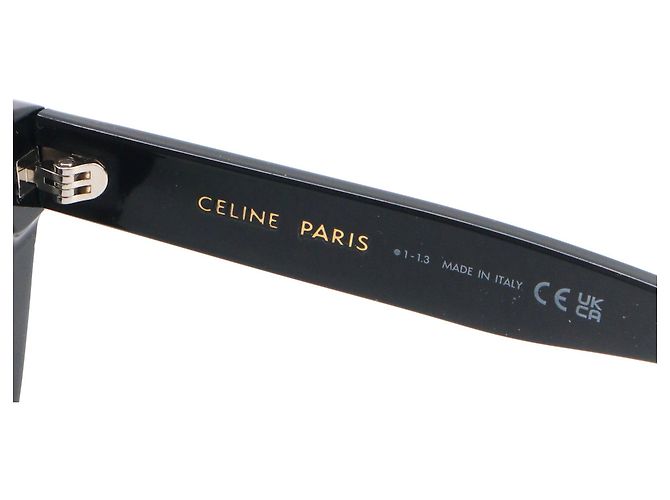 CELINE - Monochroms 03 Occhiali da sole Céline in acetato nero - vista 5