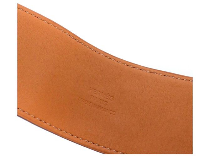 HERMÈS - Bracciale Collier de Chien di Hermès in pelle viola (T4) Porpora - vista 5