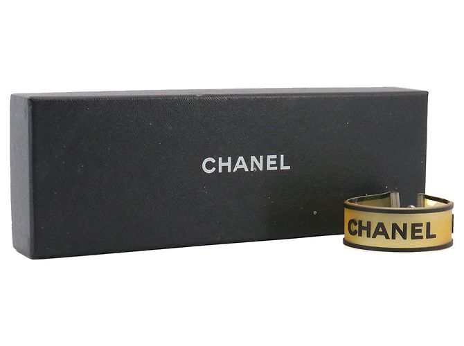 CHANEL - Bracciale in gomma nera Chanel Nero - vista 4
