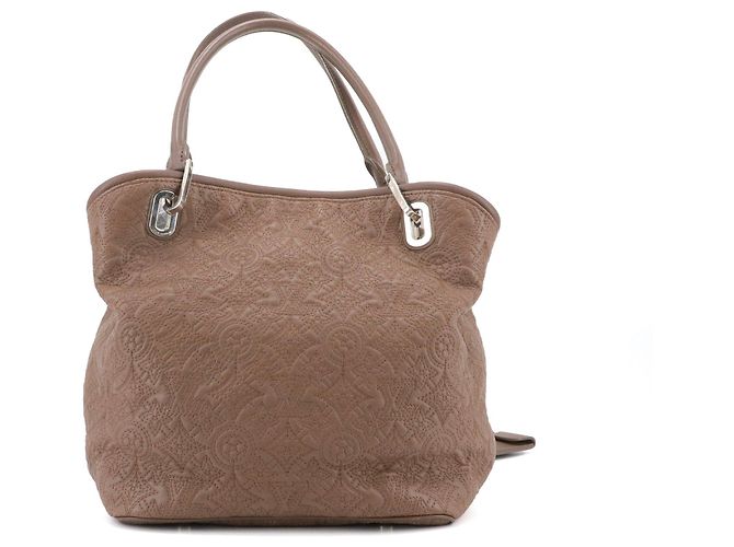 LOUIS VUITTON - Bolsa Louis Vuitton Antheia Lilia em couro marrom - vista 3