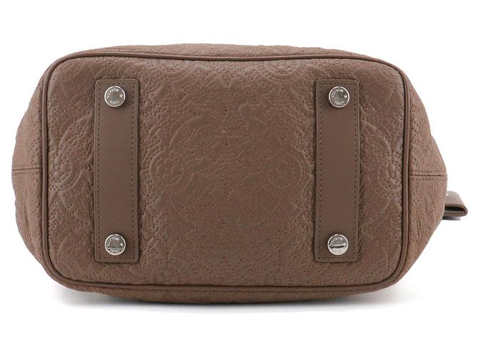 LOUIS VUITTON - Bolsa Louis Vuitton Antheia Lilia em couro marrom - vista 4