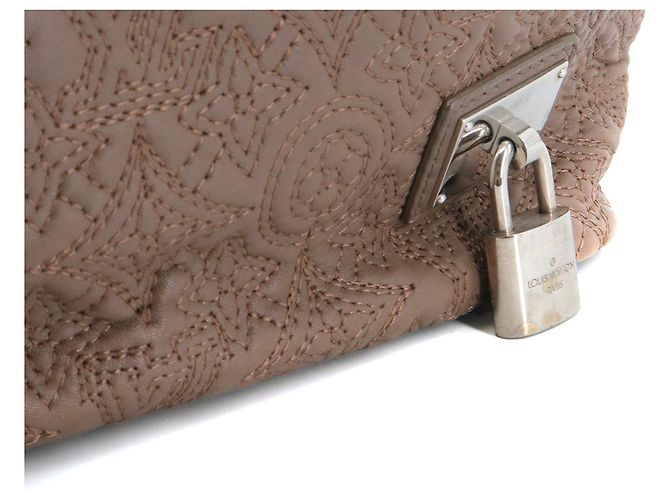 LOUIS VUITTON - Bolsa Louis Vuitton Antheia Lilia em couro marrom - vista 5