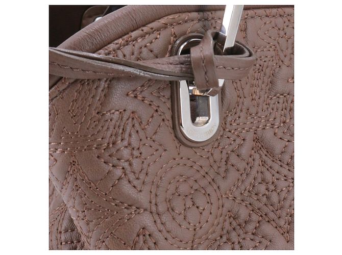 LOUIS VUITTON - Bolsa Louis Vuitton Antheia Lilia em couro marrom - vista 6