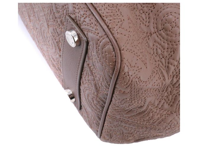 LOUIS VUITTON - Bolsa Louis Vuitton Antheia Lilia em couro marrom - vista 7