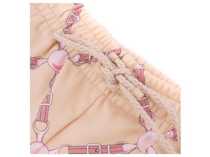 HERMÈS - Pantalones cortos Grandtralala Hermès en algodón beige (T38) - vista 2