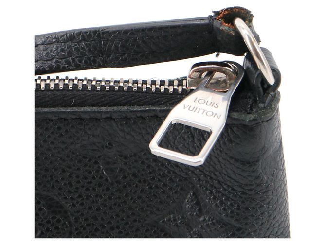 LOUIS VUITTON - Borsa a spalla Pallas Louis Vuitton in pelle empreinte nera Nero - vista 8