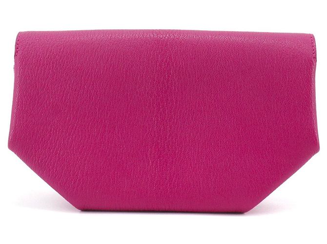 HERMÈS - Bolsa Opli de Hermès en piel de cabra púrpura-rosa - vista 3