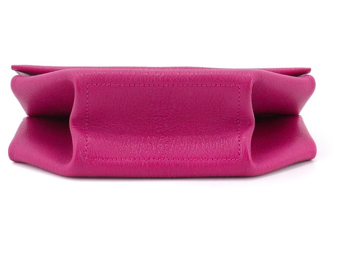 HERMÈS - Bolsa Opli de Hermès en piel de cabra púrpura-rosa - vista 4