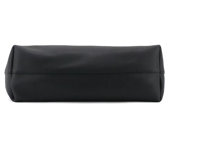 SAINT LAURENT - Borsa da shopping E/W Saint Laurent in pelle nera grana Nero - vista 4