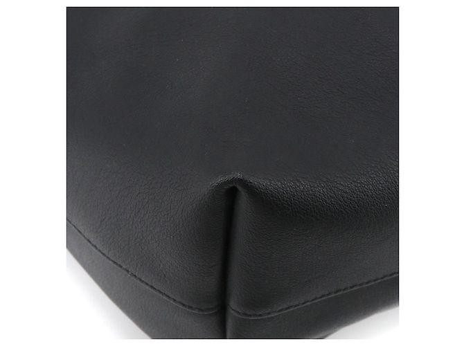 SAINT LAURENT - Borsa da shopping E/W Saint Laurent in pelle nera grana Nero - vista 6